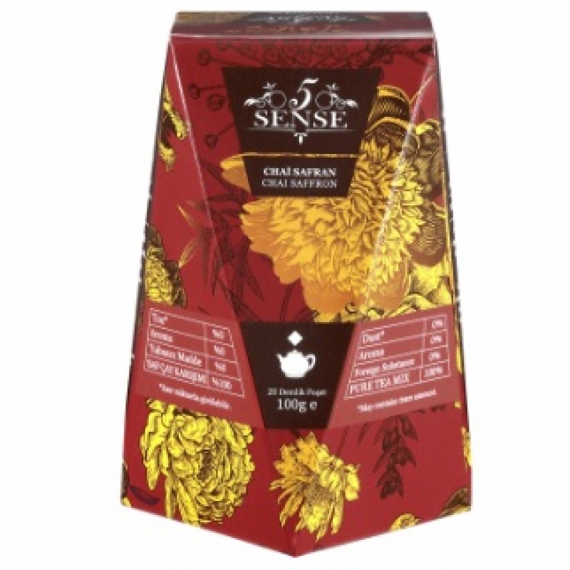 5 SENSE CHAİ SAFRAN ÇAY 100 GR (20 POŞET)